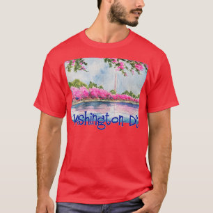 T-shirt Fleurs de cerisiers à Washington DC
