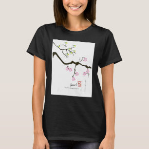 T-shirt Fleurs De Cerisiers Et Oiseaux Tony Fernandes