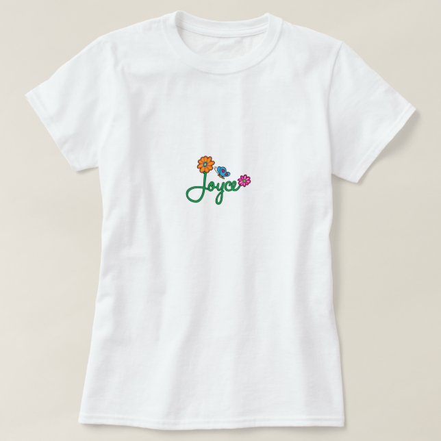 T-shirt Fleurs de Joyce (Design devant)