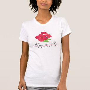 T-shirt Fleurs de ketmie d'Hawaï