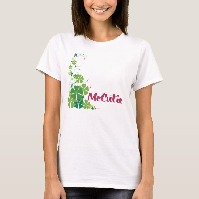 T-shirt Fleurs de McCutie (Devant)