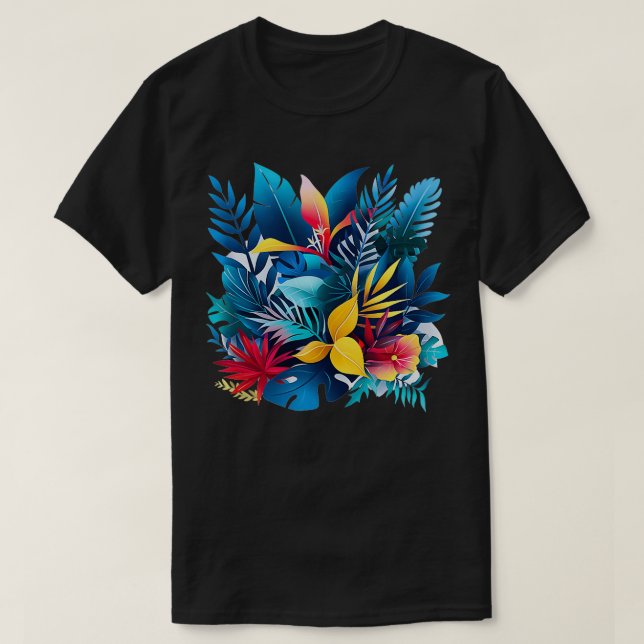 T-shirt Fleurs de printemps (Design devant)