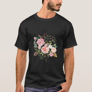 T-shirt fleurs de printemps