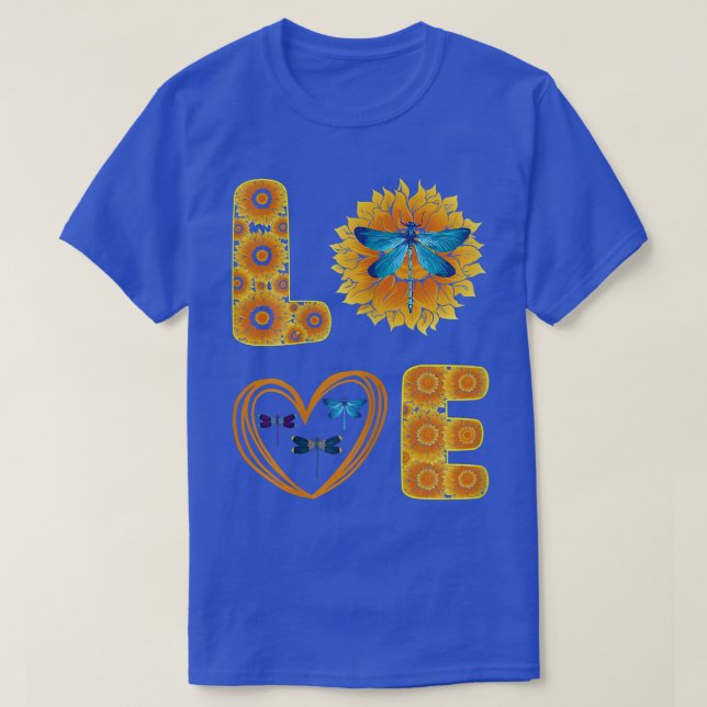 T-shirt Fleurs de tournesol  (Design devant)