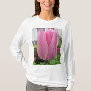 T-shirt Fleurs de tulipes roses Tulipes florales Jardin T 