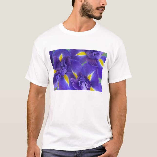 T-shirt Fleurs d'iris (Devant)