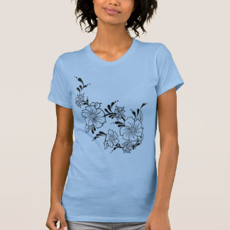 T-shirt Fleurs d'or de jour