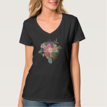 T-shirt Fleurs du salon de dessin