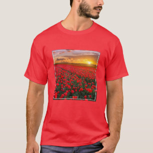 T-shirt Fleurs   Jardin botanique Hollande