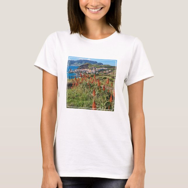 T-shirt Fleurs | Madeira Island Portugal (Devant)