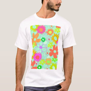 T-shirt Fleurs mélangées