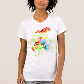 T-shirt Fleurs mignonnes d'art déco