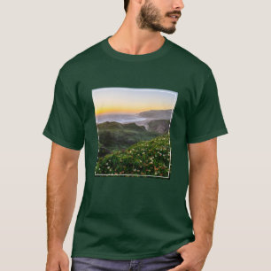 T-shirt Fleurs Père Noël Cruz Californie