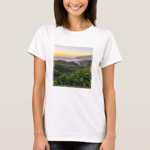 T-shirt Fleurs   Père Noël Cruz Californie