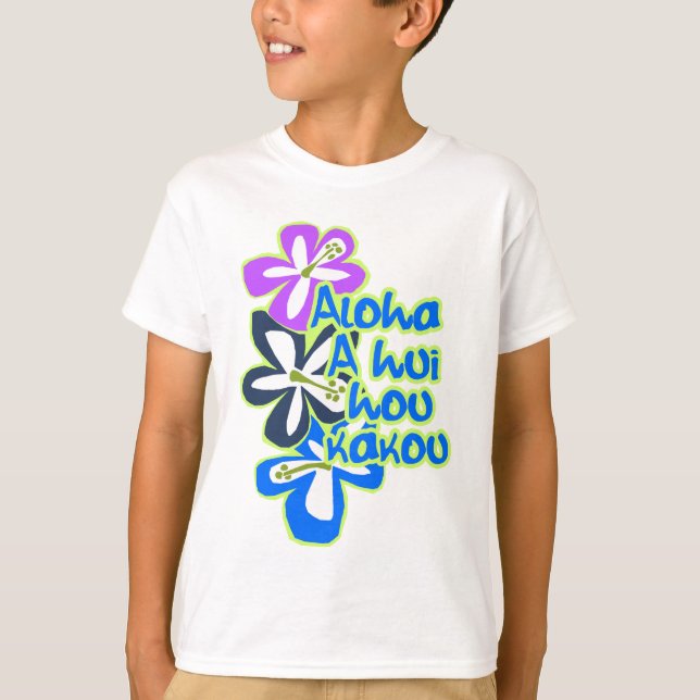 T-shirt Fleurs Pokii Tee - shirts (Devant)