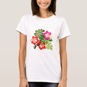 T-shirt Fleurs pour Hawaii Admissions Day - Hawaii Day