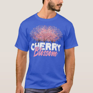 T-shirt Fleurs Sakura Printemps Fleurs de cerisiers Japona