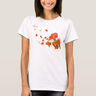 T-shirt Fleurs ukrainiennes. Débardeur