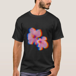 T-shirt Fleurs Vaporwave esthétique années 80