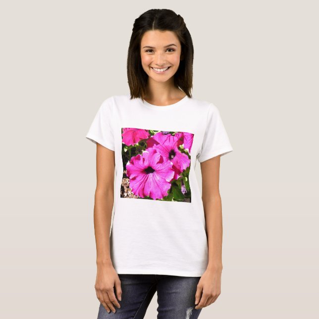 T-shirt Fleurs Ver 2.0 (Devant entier)