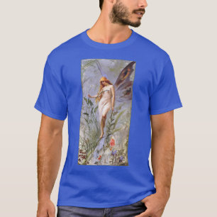T-shirt Fleurs vintages Fairycore Fairy Fairywav esthétiqu
