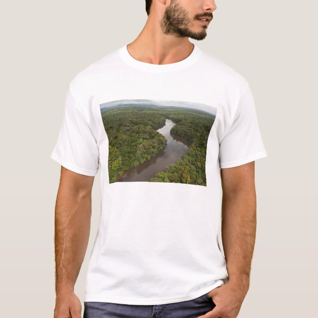 T-shirt Fleuve Essequibo, plus long fleuve de Guyana, et 5 (Devant)