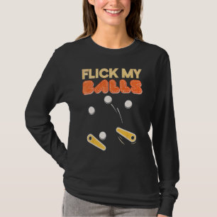 T-shirt Flickr My Balls Retro Pinball Arcade Jeu