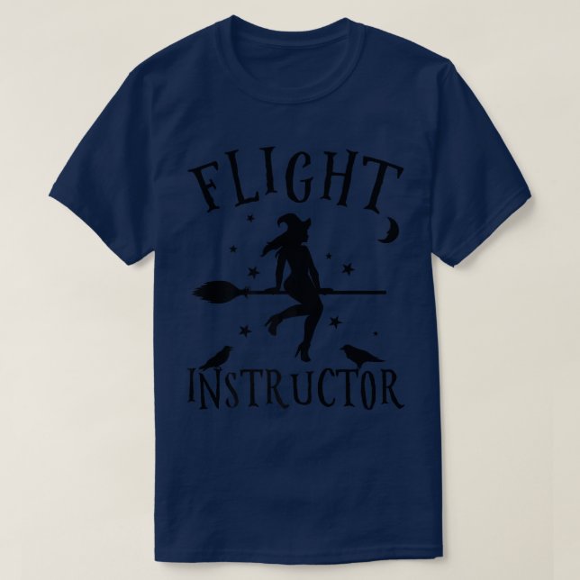 T-shirt Flight Instructeur Costume I Monster Witch Hallowe (Design devant)