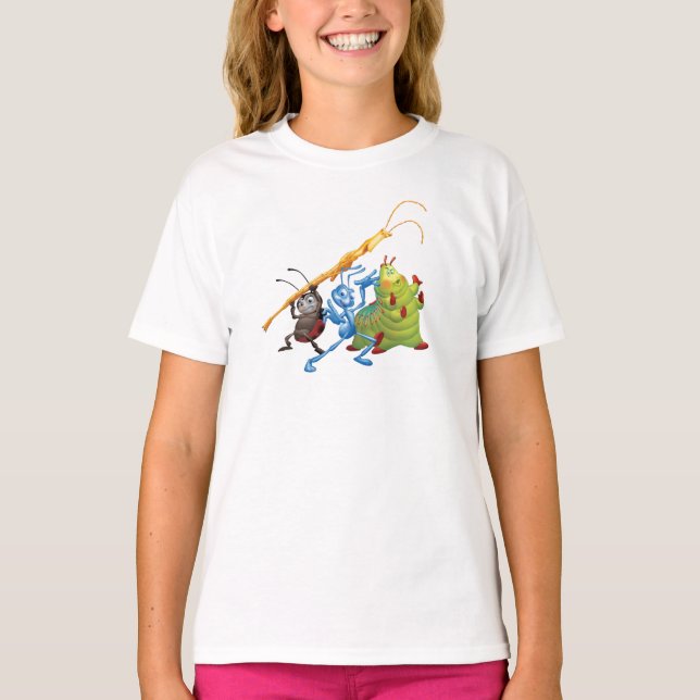 T-shirt Flik, Heimlich et Ladybug Disney (Devant)