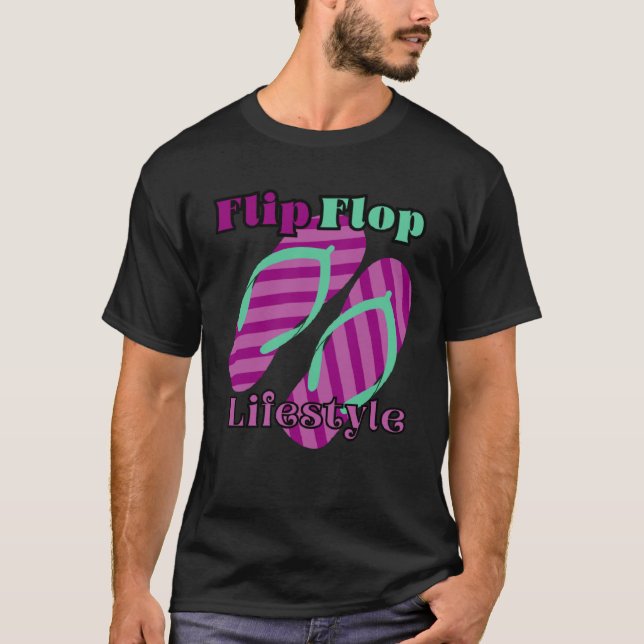 T-shirt Flip Flop Lifestyle (Devant)