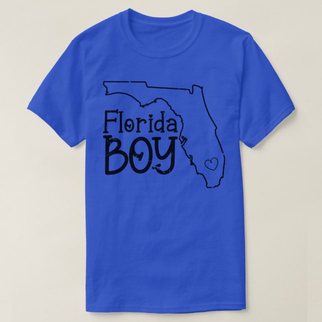 T-shirt Flo Grosse Hommes Garçons Floride locale (Design devant)