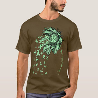 T-shirt Flo ruban de tournesol pour sensibilisation à la d