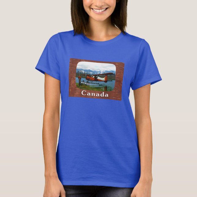 T-shirt Floatplane De Havilland Beaver (Devant)