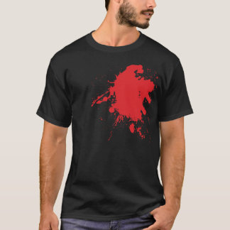 T-shirt Floc de sang de coeur