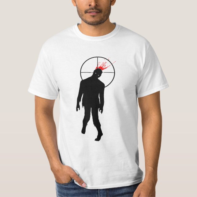 T-shirt floc de zombi (Devant)