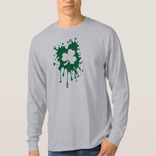 T-shirt Floc irlandais de shamrock !
