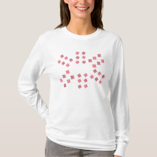 T-shirt Flocon de neige d'avion