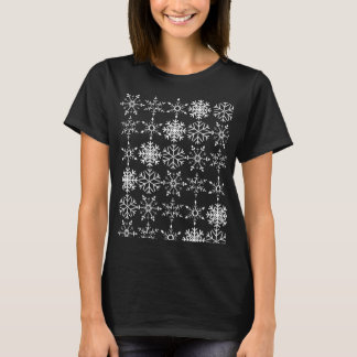 T-shirt Flocon de neige de Noël