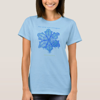 T-shirt Flocon de neige simple