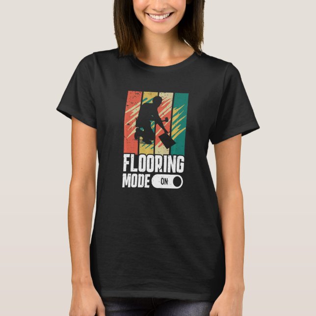 T-shirt Flooring Mode On Flooring Installer (Devant)