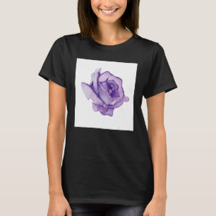 T-shirt Floraison de fleurs mens aquarelle floral