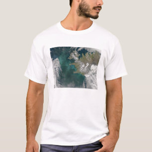 T-shirt Floraison de phytoplancton dans l'Atlantique Nord