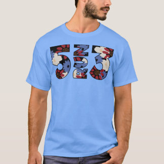 T-shirt Floral 5Run3