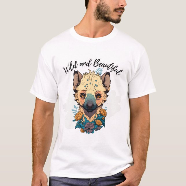 T-shirt Floral Hyena (Devant)
