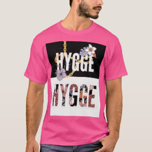 T-shirt Floral HYGGE - Cosy Nordic Aesthetique ave