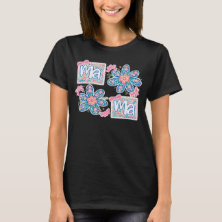 T-shirt Floral Mama Shirt