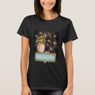 T-shirt Floral Moody décoratif