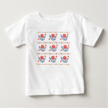 T-shirt floral pour bébé