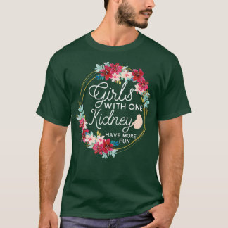 T-shirt Floral Rein Donor Transplant Patient Infirmière