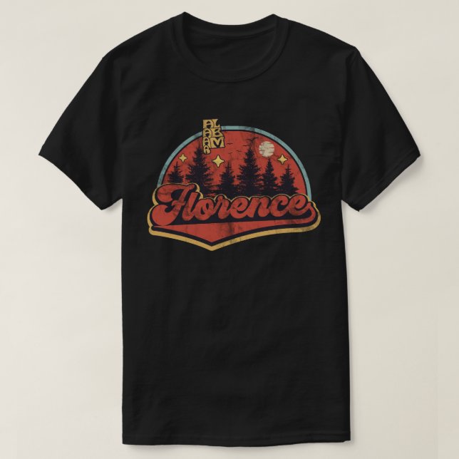 T-shirt Florence, Alabama (Design devant)
